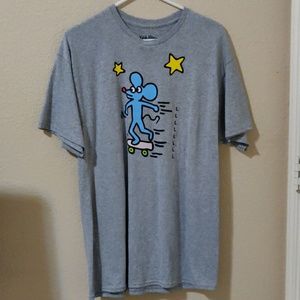 Mouse skateboarding shirt
